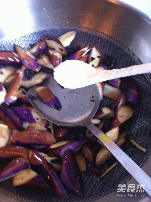 Eggplant with Matsutake recipe