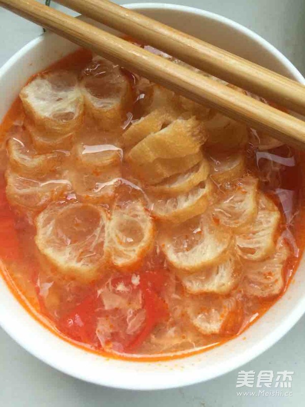 Tomato and Egg Soup recipe