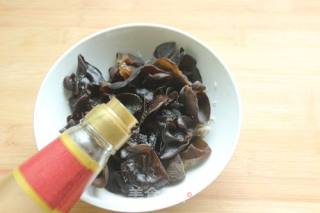 #凉饭菜#black Fungus Mixed with Shrimp Skin recipe