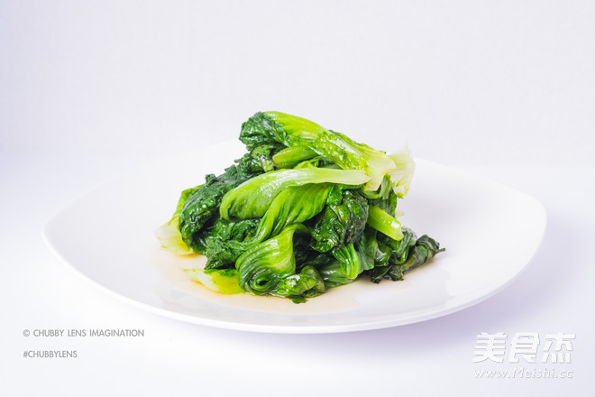 Fried Chinese Lettuce with Fish Sauce recipe