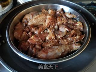 Steamed Chicken with Sand Ginger and Mushroom recipe