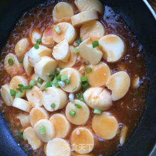 Japanese Tofu with Tomato Sauce recipe