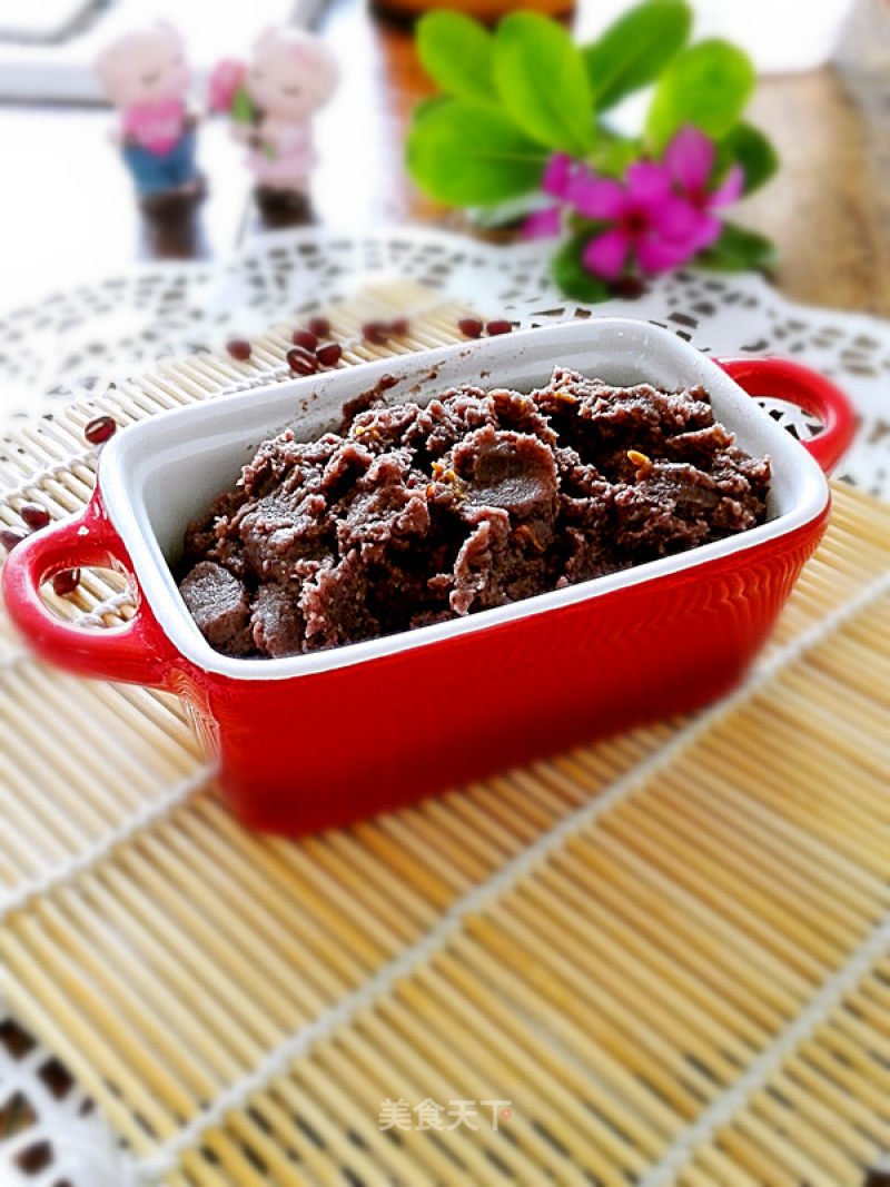 Homemade Red Bean Paste recipe