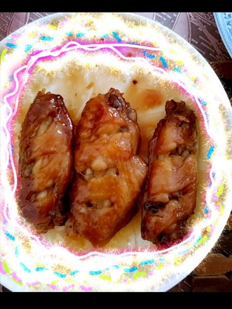 Honey Chicken Wings (microwave Version) recipe