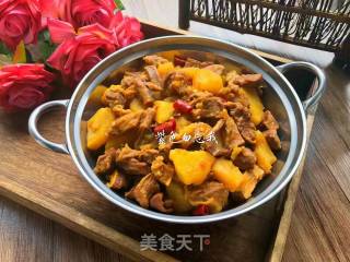 Stewed Beef Brisket with Potatoes recipe