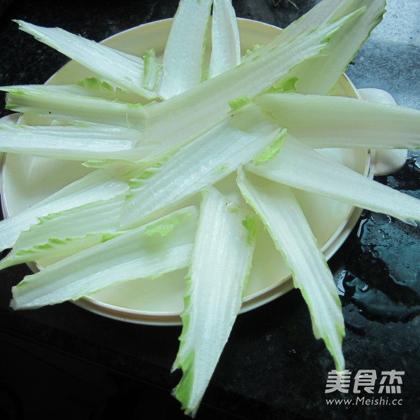 Pickled Cabbage Stem recipe