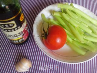 Stir-fried Water Spinach with Sour Stalks recipe