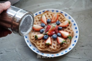 American Cocoa Waffles recipe