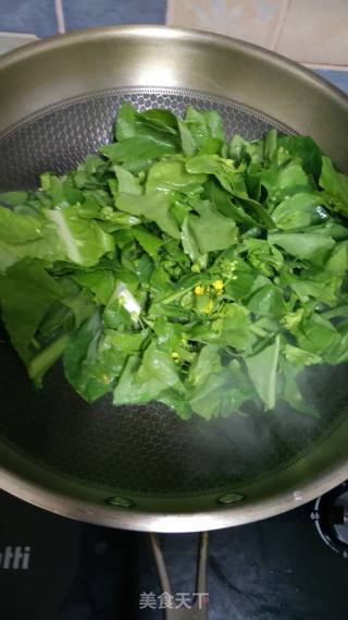 Stir-fried Rape Strips recipe
