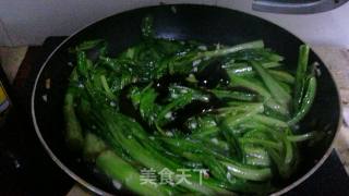 Stir-fried Lettuce with Oyster Sauce recipe