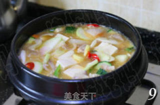 Healthy and Appetizing Low-fat Gourmet Korean Miso Soup recipe