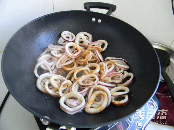 Spicy Squid Ring recipe