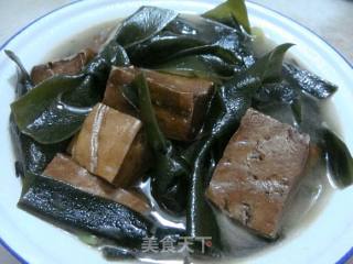 Tofu Seaweed Soup recipe