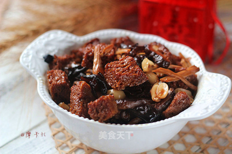 Shanghai Side Dishes [sixi Grilled Bran] recipe