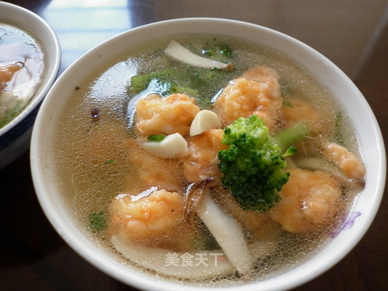 Delicious and Light--------shrimp Soup