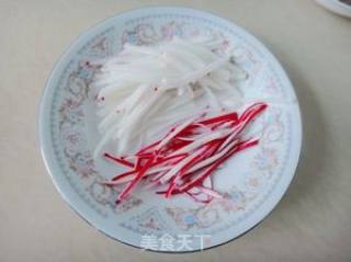 Sweet and Sour Radish Shreds recipe