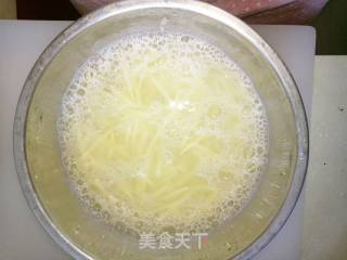 Leek and Potato Shreds recipe