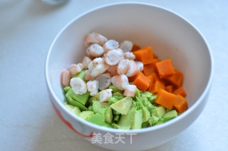 There is Also A New Way to Eat Fruit-----baked Shrimp with Avocado recipe