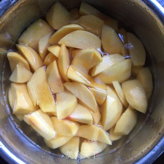 Yellow Peach Syrup recipe