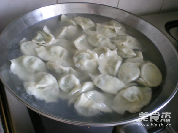 Mustard, Tofu, Chive Dumplings recipe