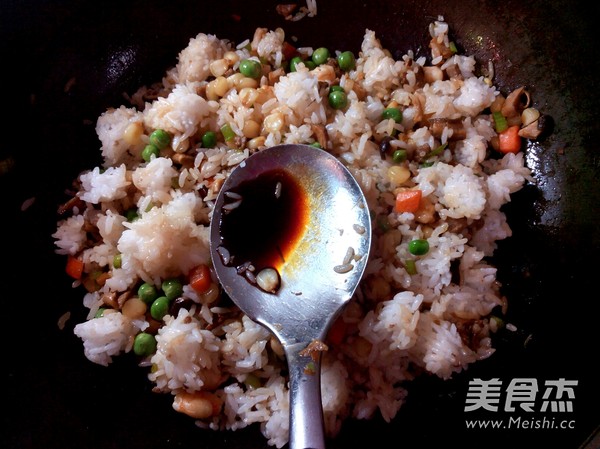 Soy Sauce Fried Rice recipe