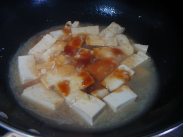 Braised Tofu with Abalone Sauce recipe