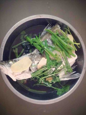 Steamed Sea Bass recipe