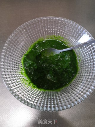 Spinach Noodles in Sour Soup recipe