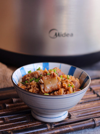 Tempeh Ribs Rice recipe