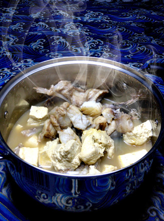 Monkfish Stewed Tofu Soup recipe