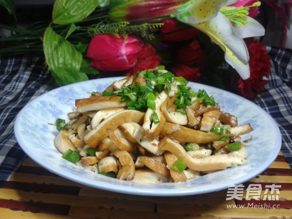 Fried Dried Tofu recipe