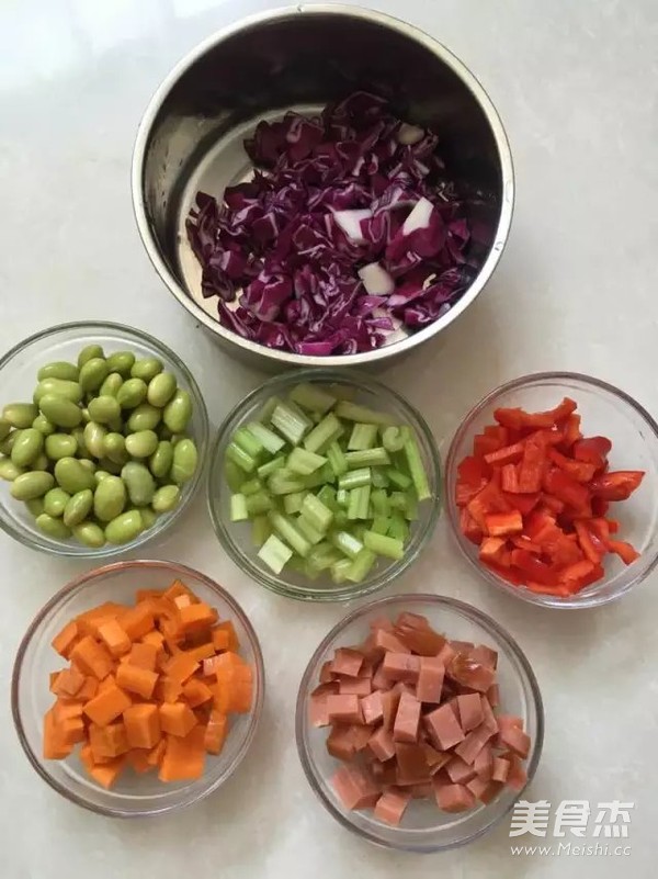 Colorful Stir-fried Vegetables with Good Looks recipe