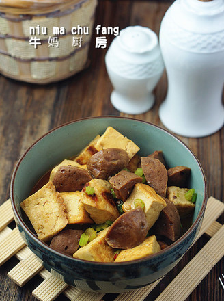 Beef Balls Braised Tofu recipe