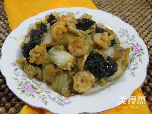 Cabbage Shrimp recipe