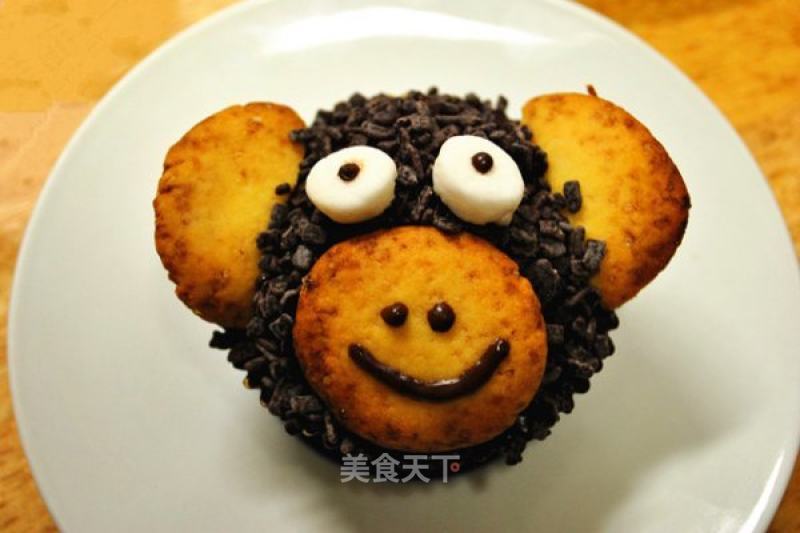 A Monkey-flavored Muffin in The Year of The Monkey! recipe