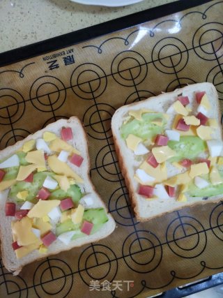 Toast Small Pizza recipe