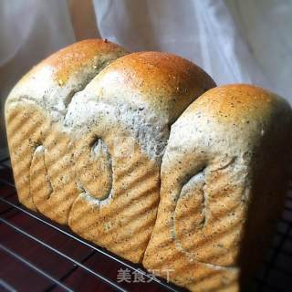 #aca烤培明星大赛#black Sesame and Walnut Toast recipe