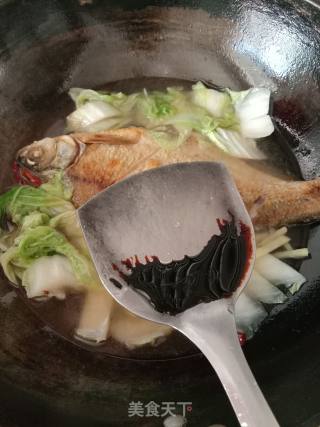 Side Fish Stewed Cabbage recipe