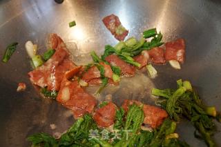 Stir-fried Bacon Meat recipe