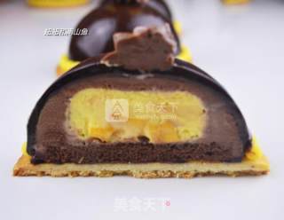 Chocolate Mango Tower recipe