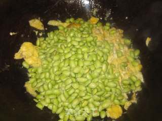 Scrambled Eggs with Edamame recipe