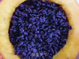 【kaifeng】purple Rice Pumpkin Cup recipe