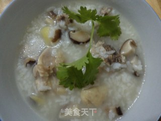 Spicy Mushroom Chicken Congee recipe