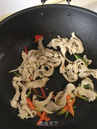 Stir-fried Shredded Pork with Water Gluten recipe