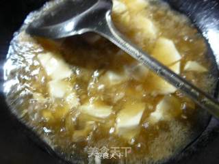 Tofu Soup with Pork Belly with Mustard recipe