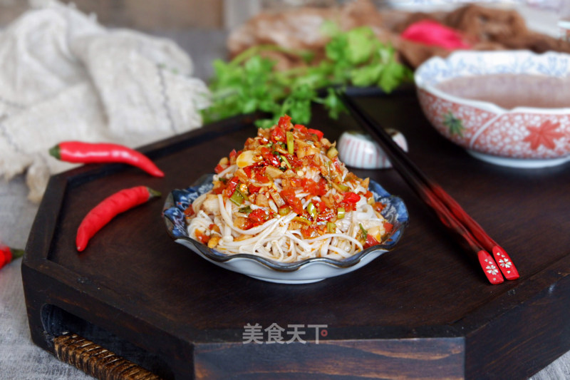 Volcanic Enoki Mushroom recipe