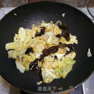 Stir Fried Fungus with Kale recipe
