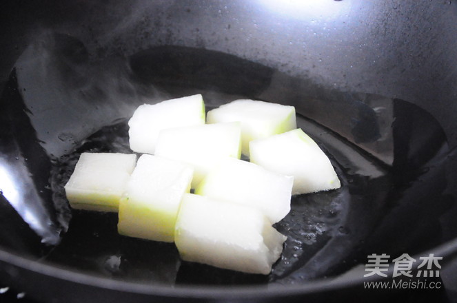 Roasted Winter Melon with Prawns for Nutrition and Weight Loss recipe