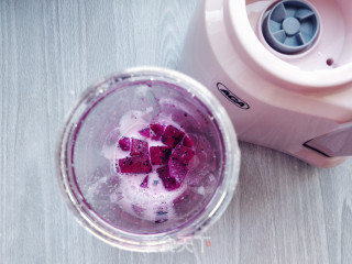 Gradient Color Juice Yogurt Cup recipe