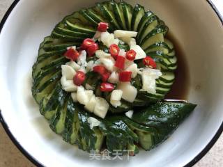 Tossed with Lion's Clothes Cucumber#凉饭菜# recipe